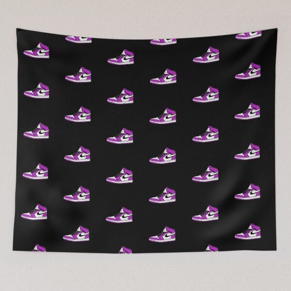Item preview, Single Retro LIGHT PURPLE Sneaker Sneakerhead - Retro High Shoe Lover Art  designed and sold by Zuriel Hargrove.