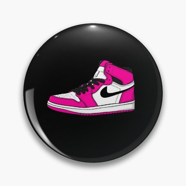 Item preview, Single Retro HOT PINK Sneaker Sneakerhead - Retro High Shoe Lover Art  designed and sold by Zuriel Hargrove.