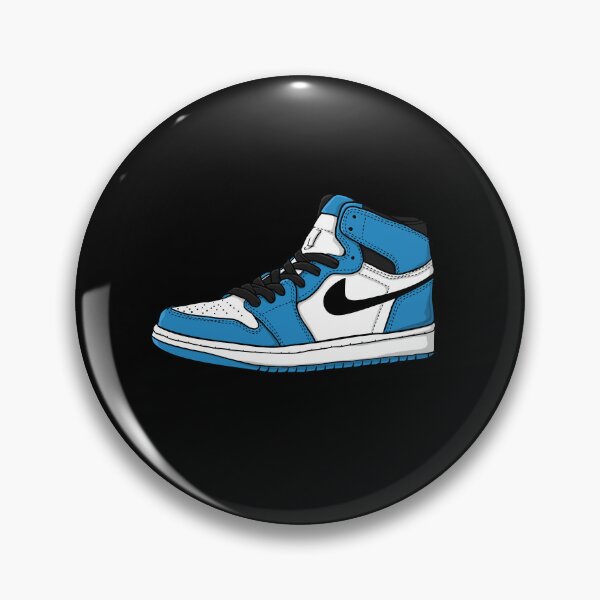Item preview, Single Retro BLUE UNC Sneaker Sneakerhead - Retro High Shoe Lover Art  designed and sold by Zuriel Hargrove.