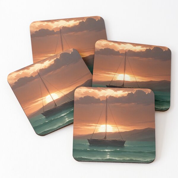 Item preview, Calm Ocean Sunset designed and sold by Suzanne Tewnion.