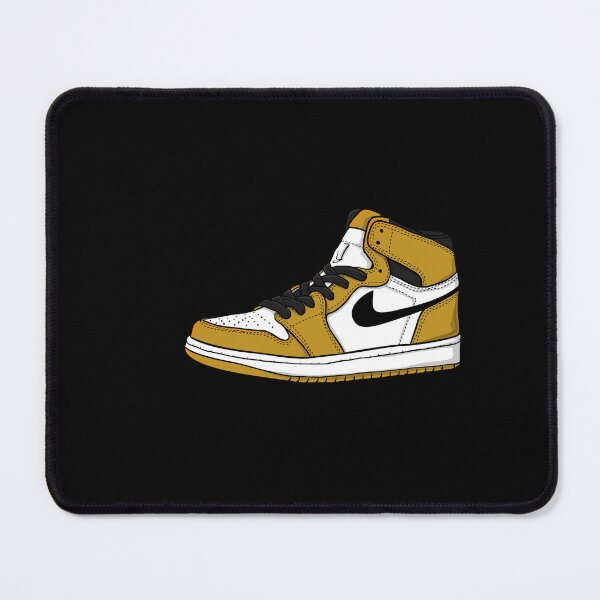 Item preview, Single Retro OG YELLOW Sneaker Sneakerhead - Retro High Shoe Lover Art designed and sold by Zuriel Hargrove.