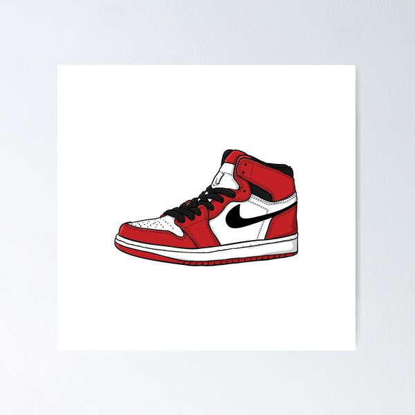 Artikel-Vorschau von Einzelner Retro CLASSIC RED Sneaker Sneakerhead Retro Sneakerhead - Retro Schuhliebhaber Kunst, designt und verkauft von Zuriel Hargrove.