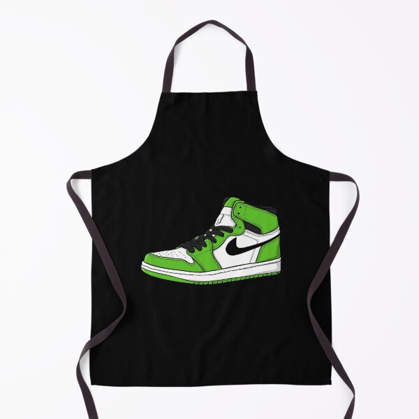 Item preview, Single Retro LUCKY GREEN Sneaker Sneakerhead - Retro High Shoe Lover Art designed and sold by Zuriel Hargrove.