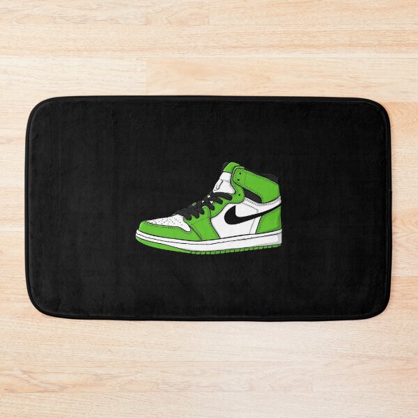 Item preview, Single Retro LUCKY GREEN Sneaker Sneakerhead - Retro High Shoe Lover Art designed and sold by Zuriel Hargrove.