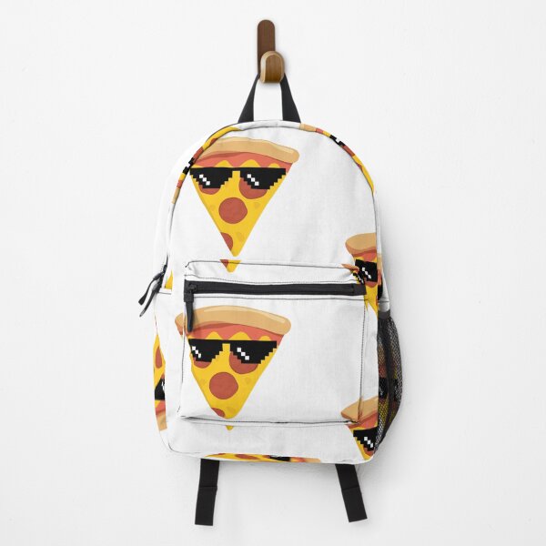 Item preview, Funny Emoji Stickers Cool Pepperoni Pizza Slice Emoji Funny Sunglasses Meme Art for Food Lovers designed and sold by myfavoritesm4.