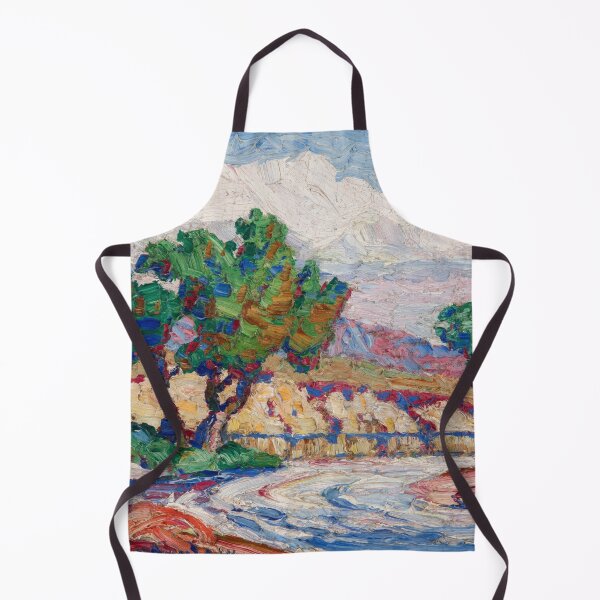 Item preview, Arroyo in the Foothills, Colorado - Birger Sandzén (American, 1871-1954), 1922. Oil on board designed and sold by The Nouveau Chateau.