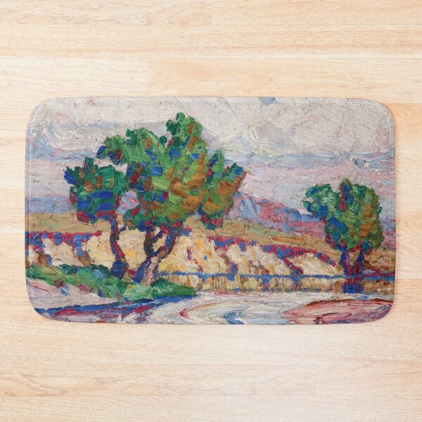 Item preview, Arroyo in the Foothills, Colorado - Birger Sandzén (American, 1871-1954), 1922. Oil on board designed and sold by The Nouveau Chateau.