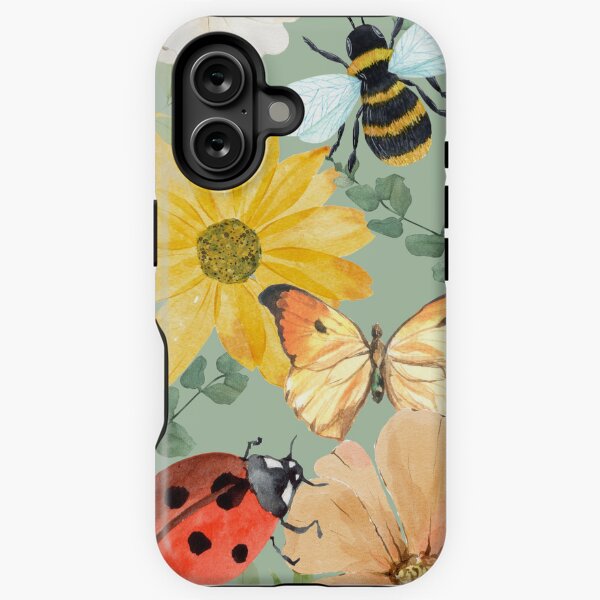Artikel-Vorschau von Insekten- und Naturcollage, designt und verkauft von artsbyanna16.
