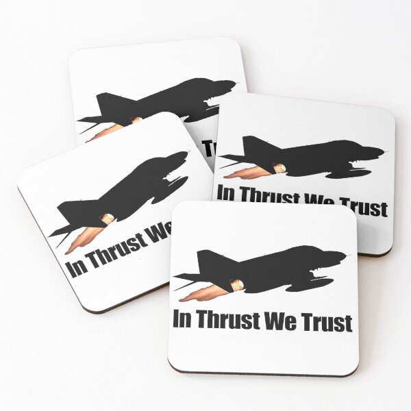 Item preview, In Thrust We Trust (F-4 Phantom) designed and sold by BarracksWear.