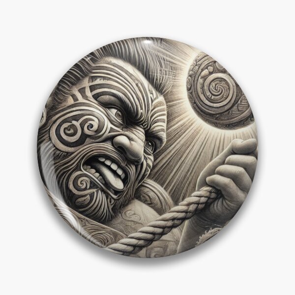 Item preview, Māui Captures the Sun designed and sold by Wiredart.