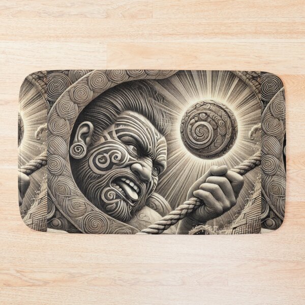 Item preview, Māui Captures the Sun designed and sold by Wiredart.