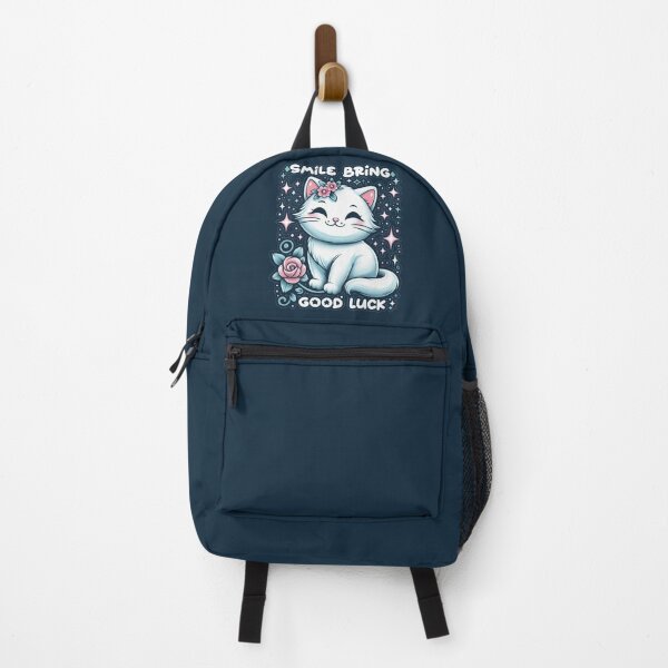 Item preview, Smiles & Good Luck: The Purrfect Charm designed and sold by Coollzone.