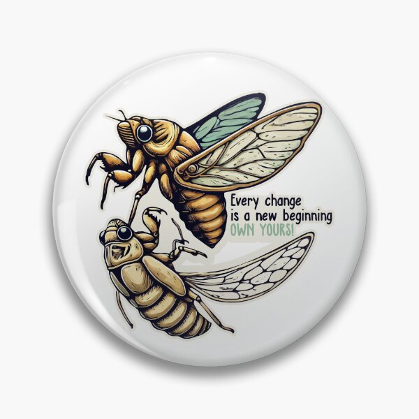 Item preview, Cicada Transformation - Growth, Change & Resilience designed and sold by krisssuarez.
