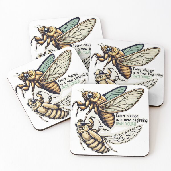 Item preview, Cicada Transformation - Growth, Change & Resilience designed and sold by krisssuarez.