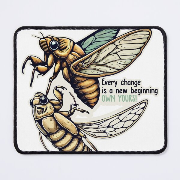 Item preview, Cicada Transformation - Growth, Change & Resilience designed and sold by krisssuarez.