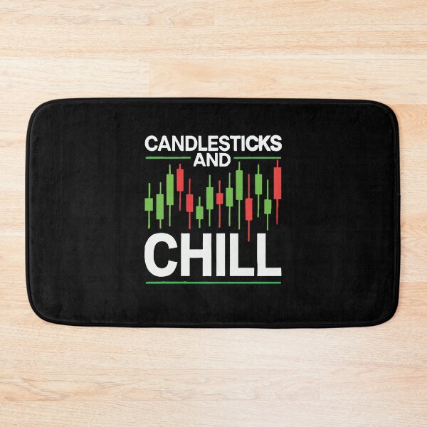 Item preview, Candlesticks and Chill, Funny Day Trading Humor designed and sold by chantastical.