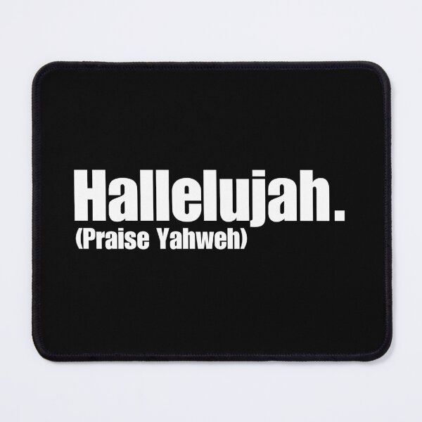 Item preview, Hallelujah, Grace quotes designed and sold by MoriaStore.