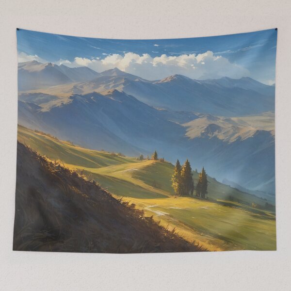 Item preview, Idyllic Landscape designed and sold by Suzanne Tewnion.