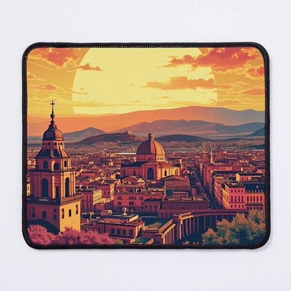Item preview, Digital Retro Pop Art Poster of Salamanca | Vibrant Spanish City Art | Spanish Culture & Landmarks designed and sold by PaintedPixels01.