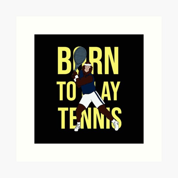 Item preview, Born To Play Tennis designed and sold by miaa-artistshop.