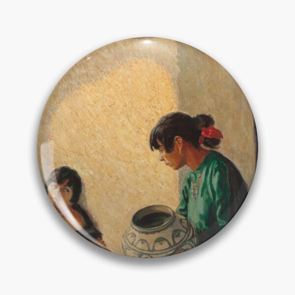Item preview, Indian Tales, Taos - BLANCHE GRANT (American, 1874-1948). 1922 designed and sold by The Nouveau Chateau.