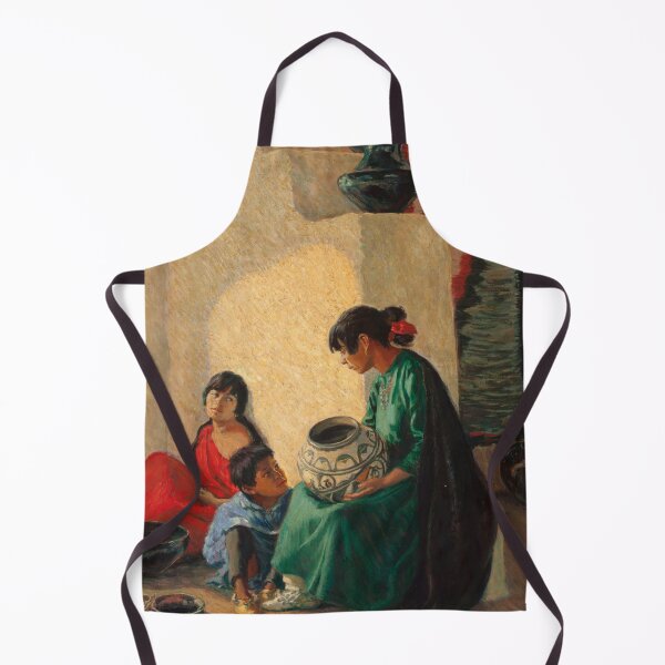 Item preview, Indian Tales, Taos - BLANCHE GRANT (American, 1874-1948). 1922 designed and sold by The Nouveau Chateau.
