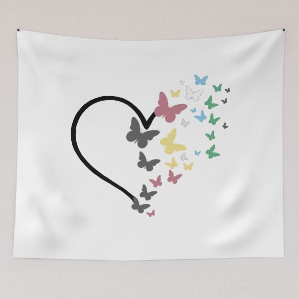 Item preview, Disability Pride Heart and Butterflies  designed and sold by QueenS-Gallery.