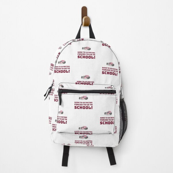 Item preview, Born to go Racing, Forced to go to School! designed and sold by AstraTees.