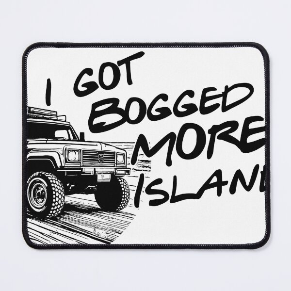 Item preview, I got bogged on Moreton Island - bumper sticker - 4wd designed and sold by dylanmorgan.