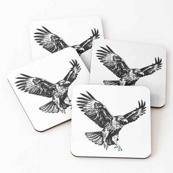 Item preview, Hawk Goshawk Eagle Swainson Ferruginous Large Buzzard designed and sold by inkoutninja.