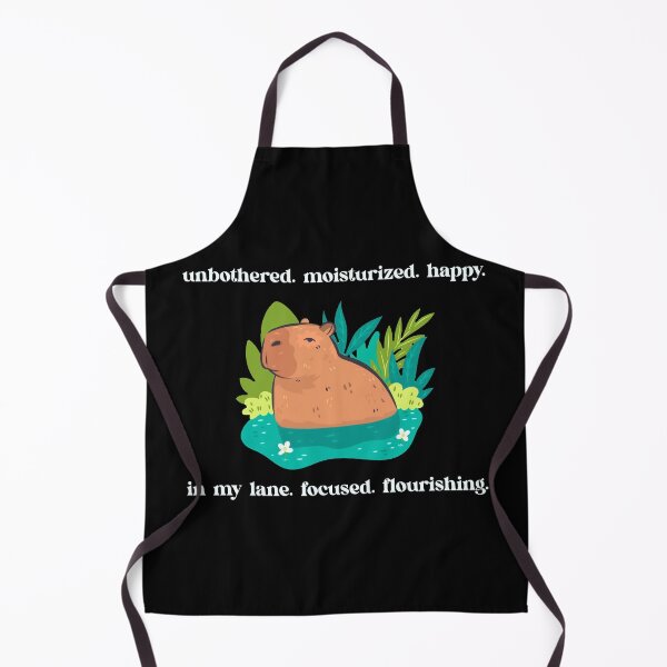 Item preview, Capybara - Unbothered. Moisturized. Happy. In My Lane. Focused. Flourishing. - Ver. 2 designed and sold by R-A Designs.