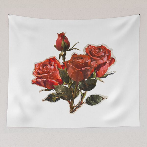Item preview, Red Rose / Symbol of love and beauty designed and sold by retro-ether.