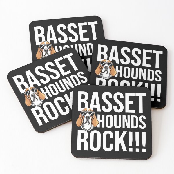 Item preview, Basset Hounds Rock designed and sold by TheAnimalZ00.