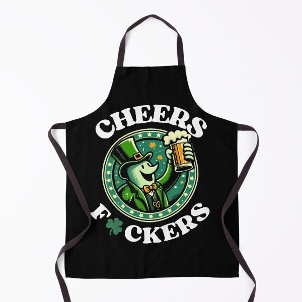 Item preview, Cheers Fuckers - St. Patrick's Day Funny Beer Drinking designed and sold by ZACK ART.