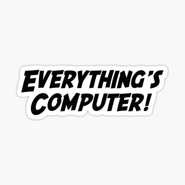 Aperçu de l'œuvre Tout est informatique ! créée et vendue par the-craft-shop.