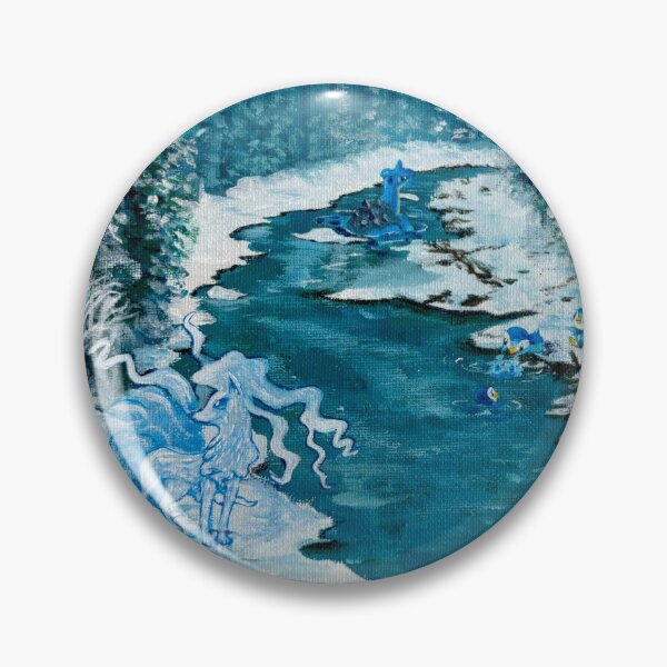 Item preview, Ice Type Landscape designed and sold by MelMarieArt.