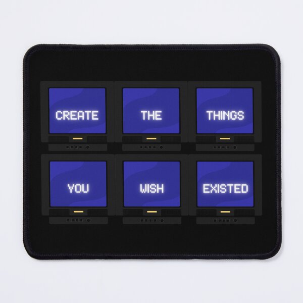 Item preview, Create The Things You Wish Existed | Retro Glitch Aesthetic designed and sold by Zuriel Hargrove.