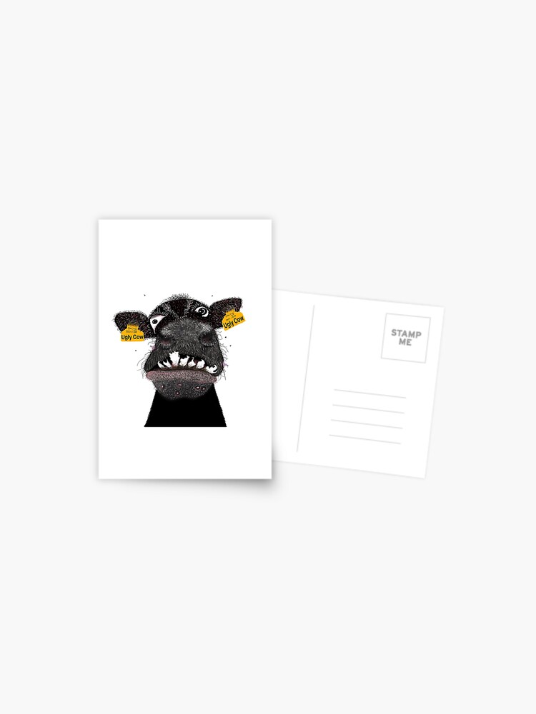 Ugly cow Art Print for Sale by cheekycows