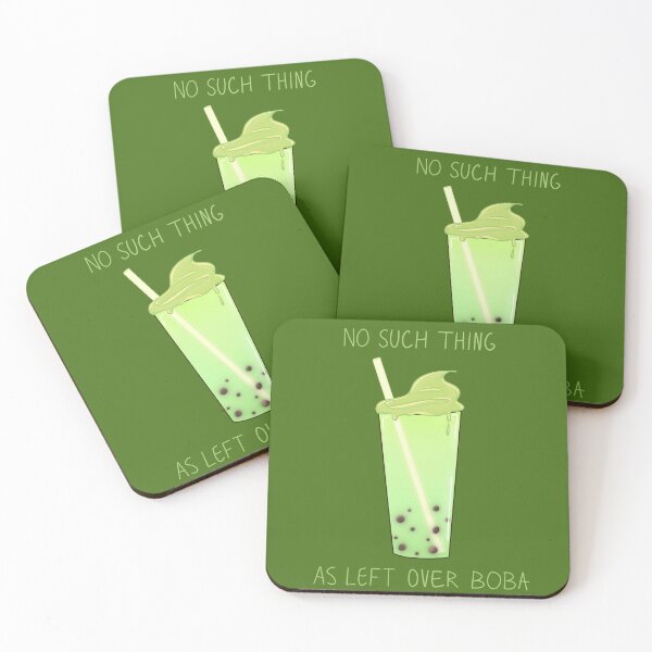 Item preview, No Such Thing As Left Over Boba Design designed and sold by KitKattyDesigns.