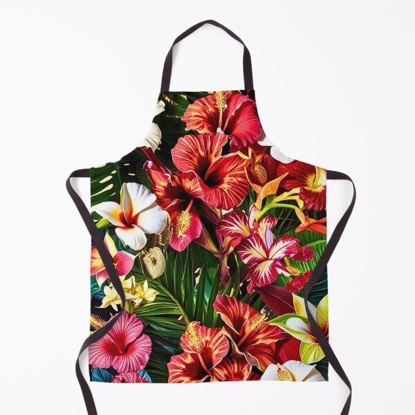 Item preview, Tropical Hibiscus Canna Lily Exotic Blooms designed and sold by CamouflageLab.