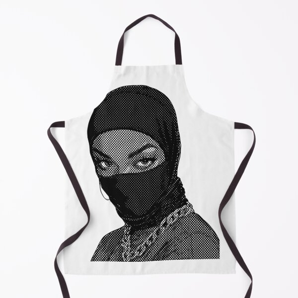 Item preview, Mysterious Ninja Woman | Bold Halftone Design Art Illustration designed and sold by Zuriel Hargrove.