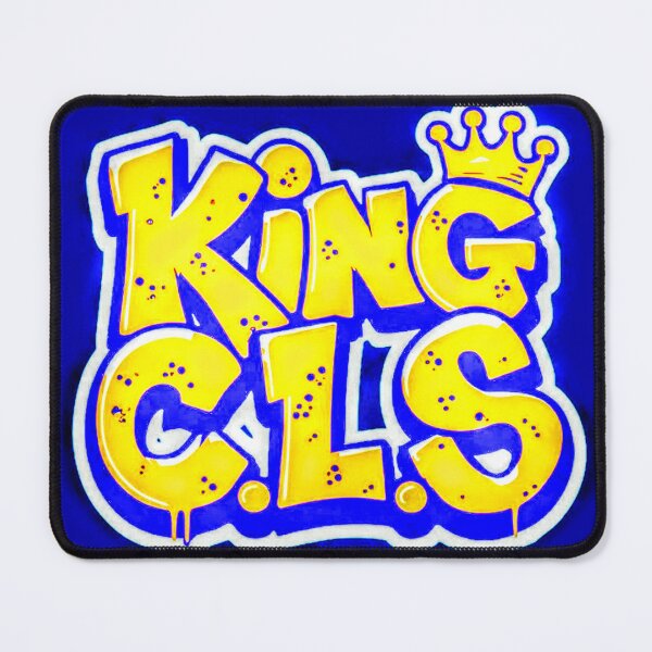 Item preview, King C.L.S Prince Fresh Bubble Letter  | Royal Blue | Sunnyside Yellow| White  designed and sold by Kingcls.
