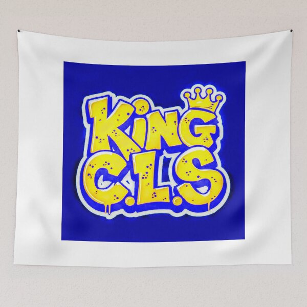Item preview, King C.L.S Prince Fresh Bubble Letter  | Royal Blue | Sunnyside Yellow| White  designed and sold by Kingcls.