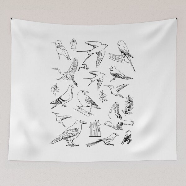 Item preview, Free Orange Bird Watching designed and sold by JoelFox165.