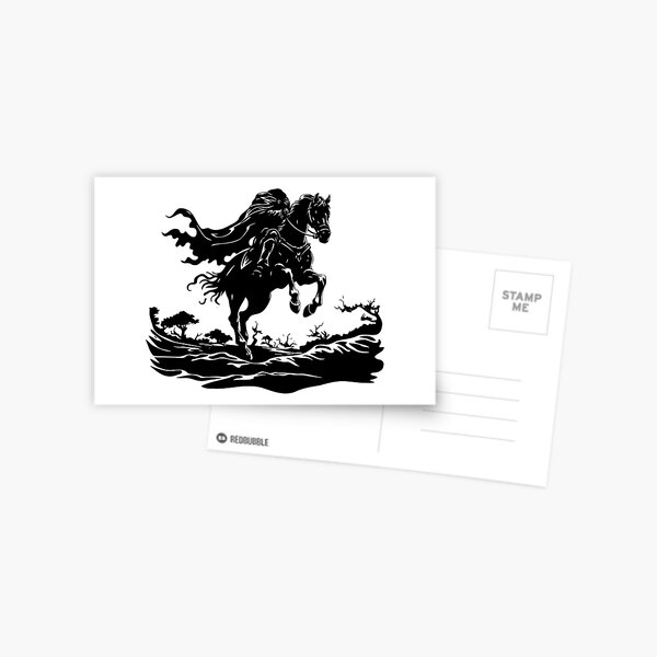 Item preview, Headless Horseman Phantom Scary Hessian Horror Halloween designed and sold by inkoutninja.