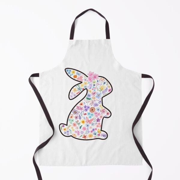 Item preview, Spring Bunny - Black Outline designed and sold by AJandME.