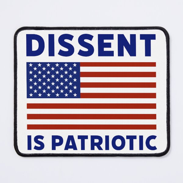 Item preview, Dissent is patriotic  designed and sold by Rachel the Artist .