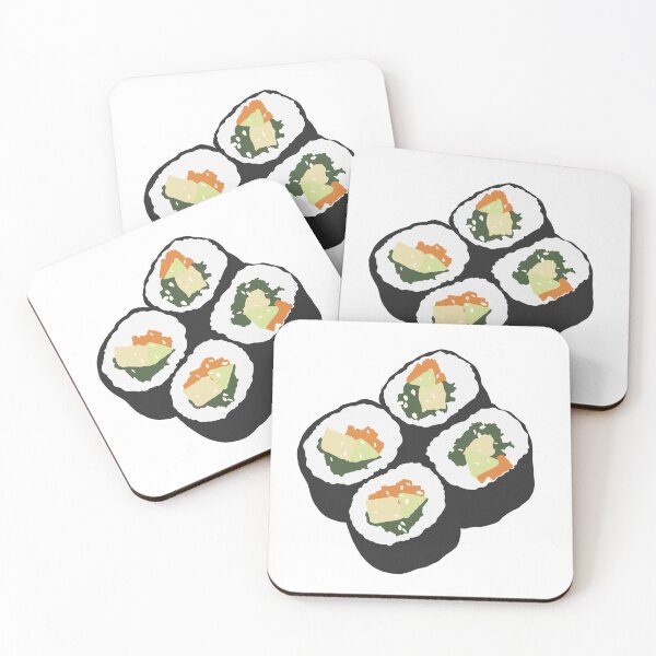Item preview, Kawaii Sushi Delight – Cute Japanese Food Art designed and sold by btwjulis.