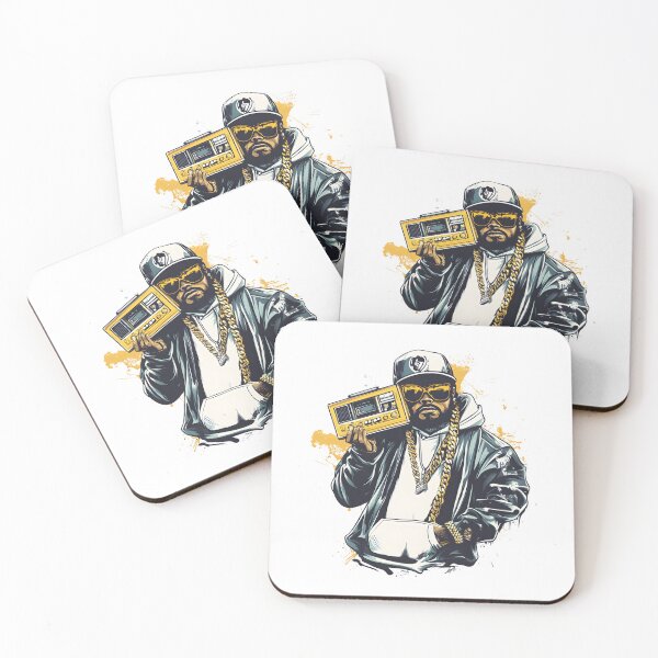 Item preview,  Rapper with Boombox – Classic Hip-Hop Vibes designed and sold by Ragil-Studio.