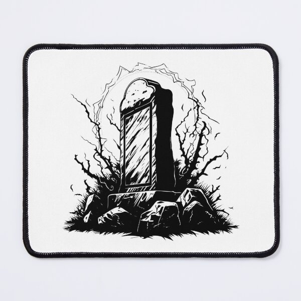Item preview, Headstone Tombstone Cemetery Gothic Graveyard Monument designed and sold by inkoutninja.